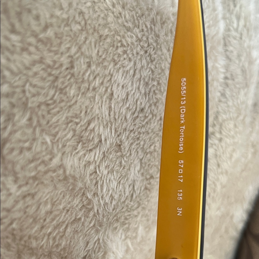 Coach Brown and Yellow Sunglasses - Picture 3 of 4